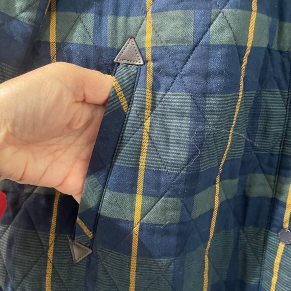 All for You Quilted Plaid Jacket. Women's Medium - Picture 8 of 10